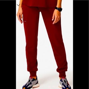 🌹Figs Burgundy MEDIUM PETITE ZAMORA JOGGER